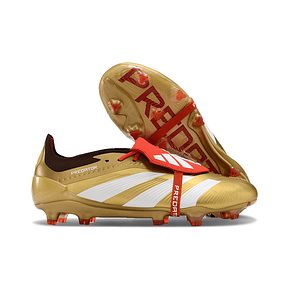 Chuteira Adidas Predator 24º Generation FG Elite - Dourada