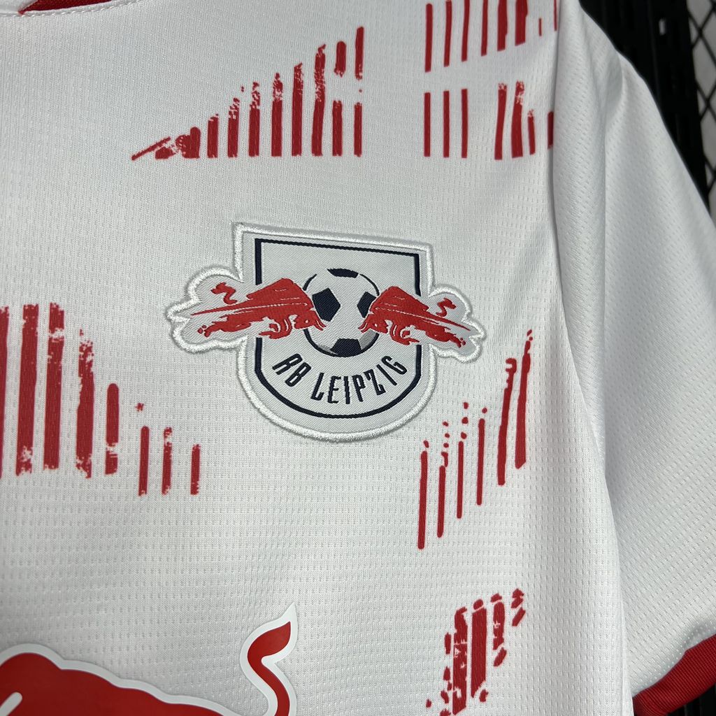 Camisola Principal RB Leipzig 2024/25 - Branca/Vermelha 5