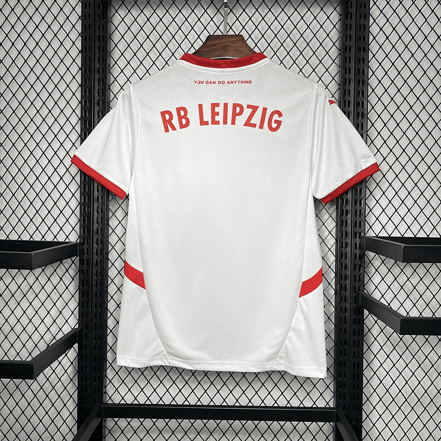 Camisola Principal RB Leipzig 2024/25 - Branca/Vermelha