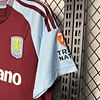 Camisola Principal Aston Villa época 2024/25 - Vermelha/Azul