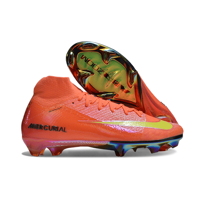 Chuteira Nike Air Zoom Mercurial Vapor 16 Elite SE FG - Vermelhas