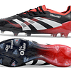 Adidas 25 Predator Elite FG - Preta/Vermelha 