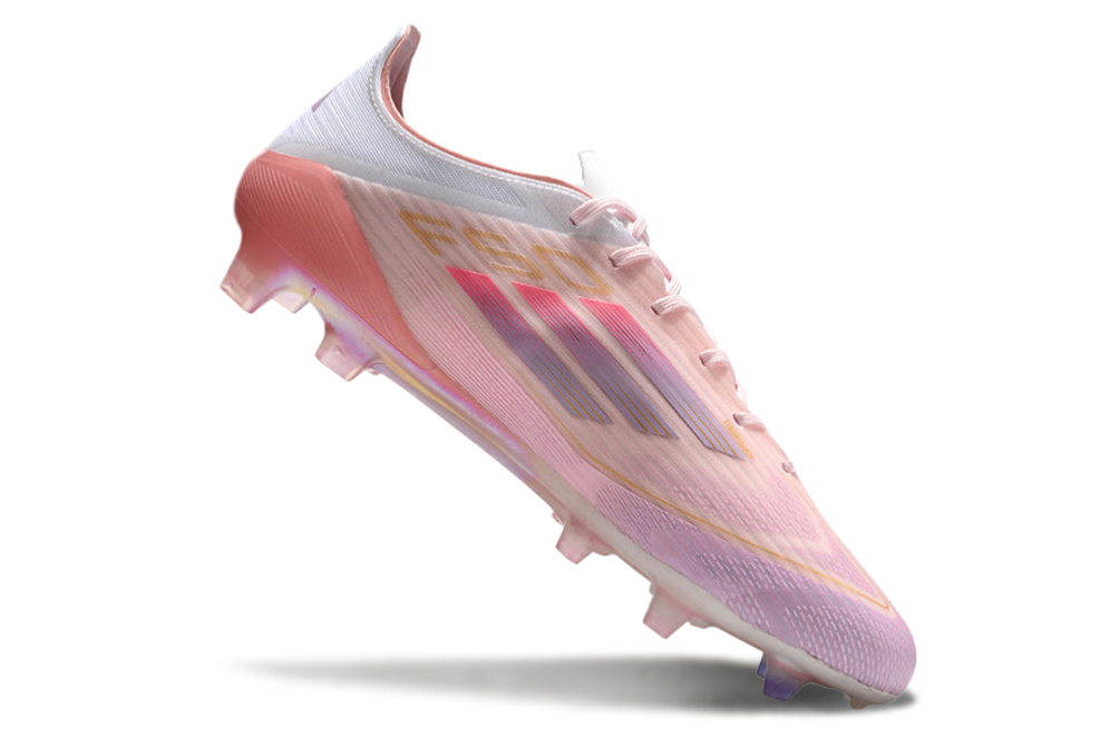 Chuteiras Adidas F50 'Yamal' Signature - Rosa Claro / Roxo Brilhante / Rosa Claro 6