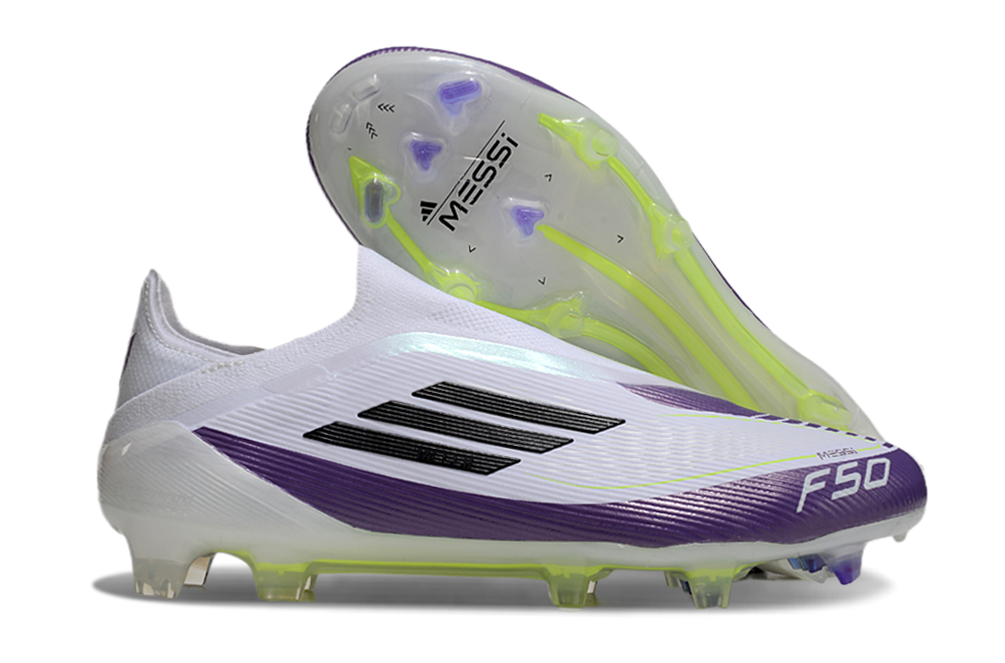 Chuteiras Adidas F50 Elite FG - Ed. Messi - Azul/Branca/Amarela 1