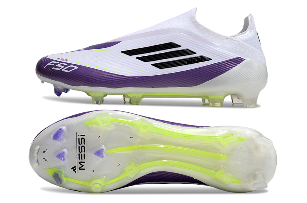 Chuteiras Adidas F50 Elite FG - Ed. Messi - Azul/Branca/Amarela 4