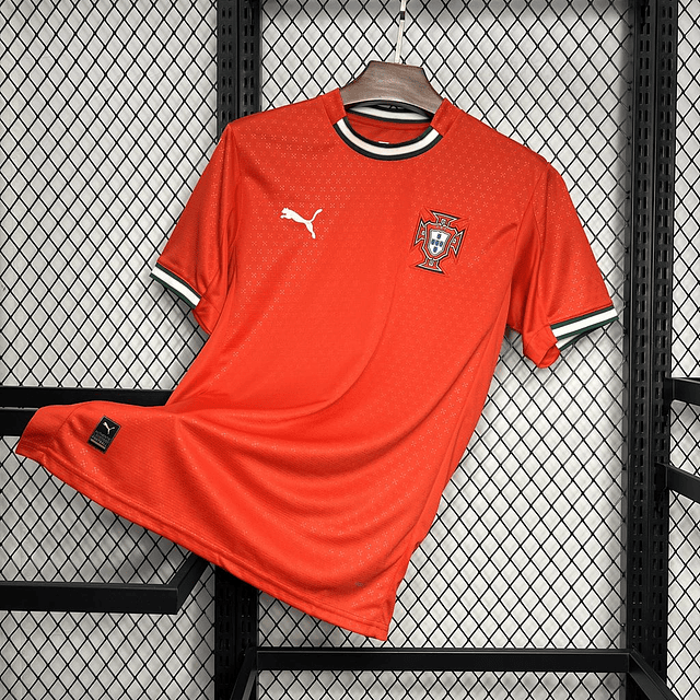 Camisola Principal Portugal 2025/26 - Puma - Vermelha - ENTREGA IMEDIATA 