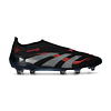 Chuteira adidas Predator Elite FT FG - Stealth Victory Pack - Preta/Vermelha  