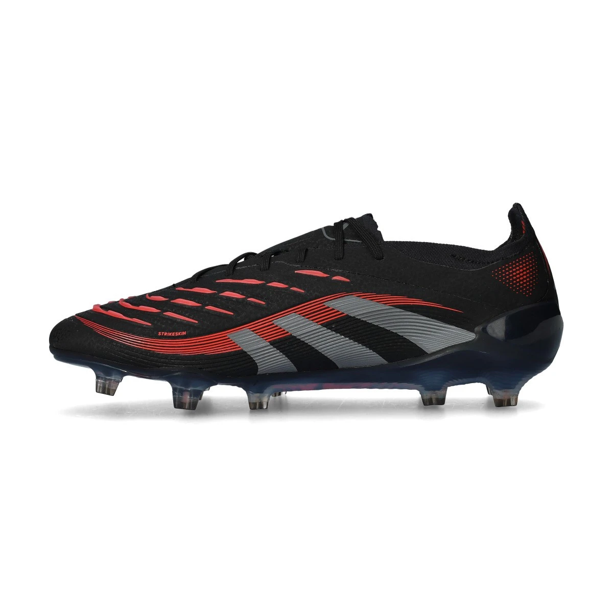 Chuteira adidas Predator Elite FT FG - Stealth Victory Pack - Preta/Vermelha 3