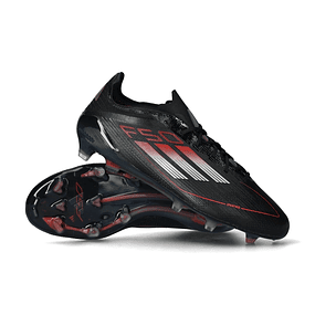 Chuteira adidas F50 Elite LL FG - Preta/Vermelha  