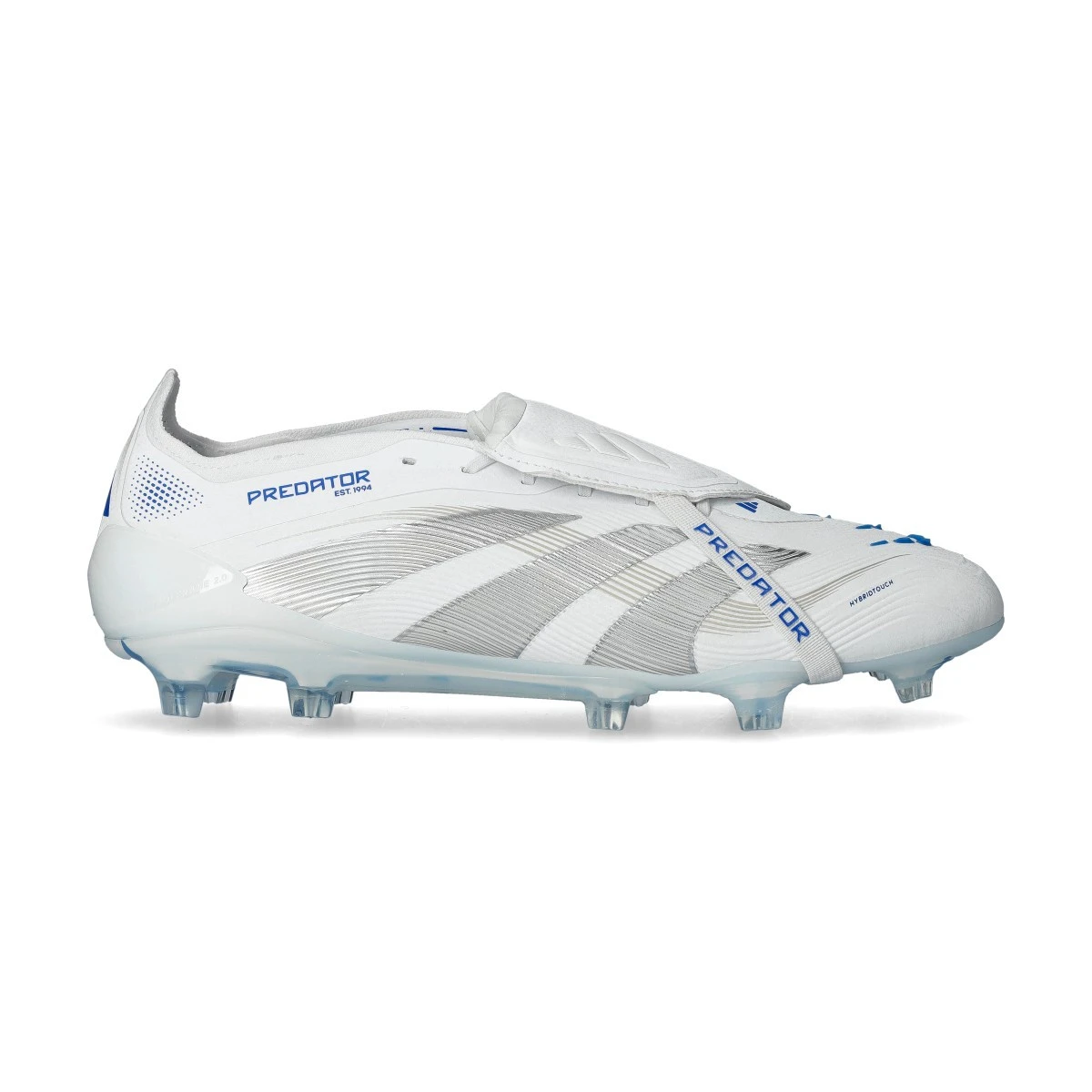 Chuteira Adidas Predator Elite LL FG - Polar Pack - Branca/Azul 2