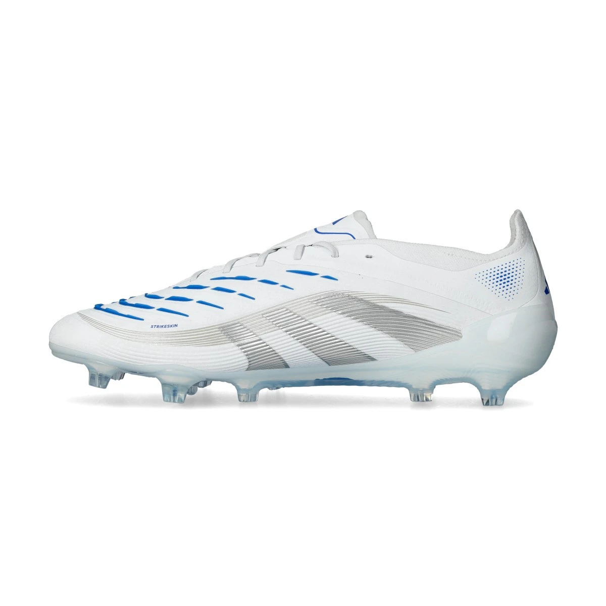 Chuteira Adidas Predator Elite LL FG - Polar Pack - Branca/Azul - COPIE 3