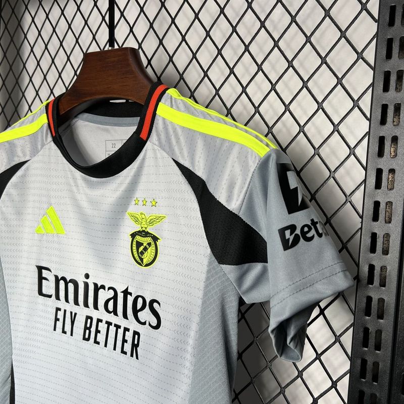 KIT CRIANÇA BENFICA THIRD KIT 24-25 CINZA 4