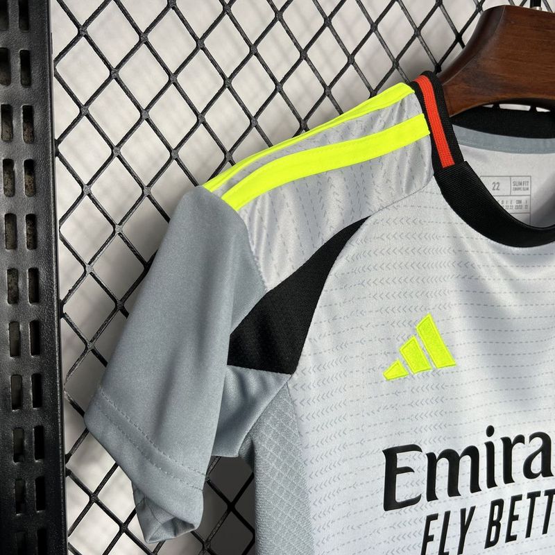 KIT CRIANÇA BENFICA THIRD KIT 24-25 CINZA 7