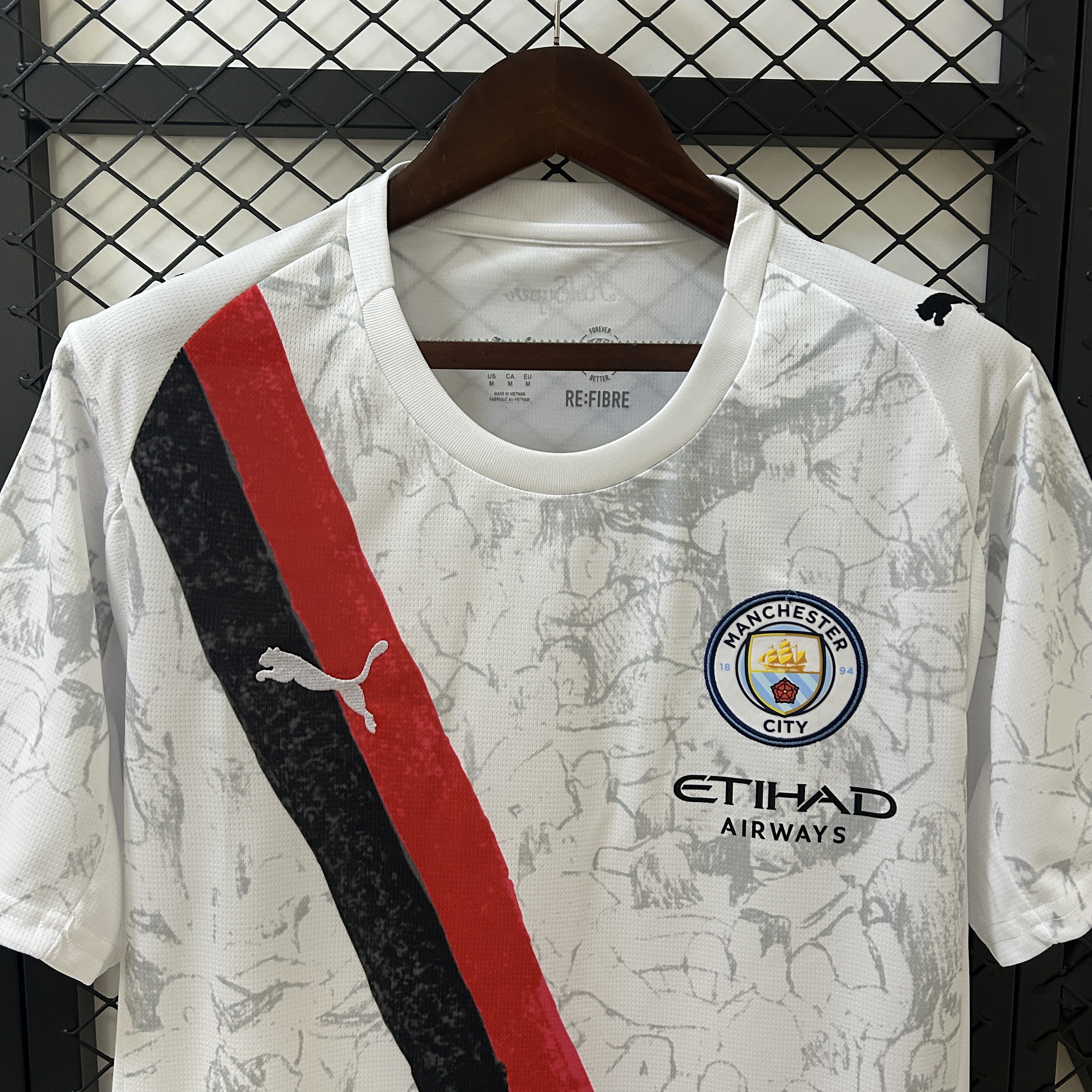 Camisola Alternaativa Manchester City 25/26 - Branca 6