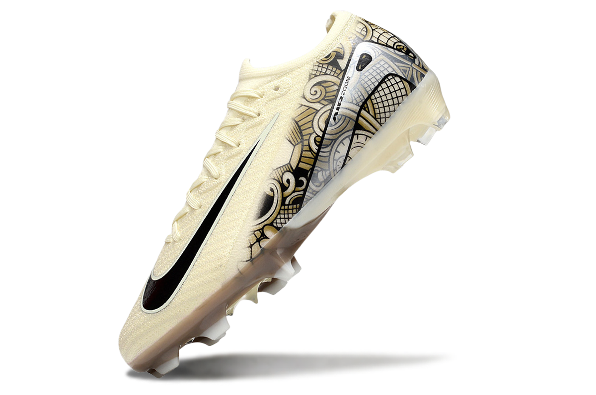 Chuteira Nike Mercurial Edição Especial Elite FG - Branca/Dourada 5