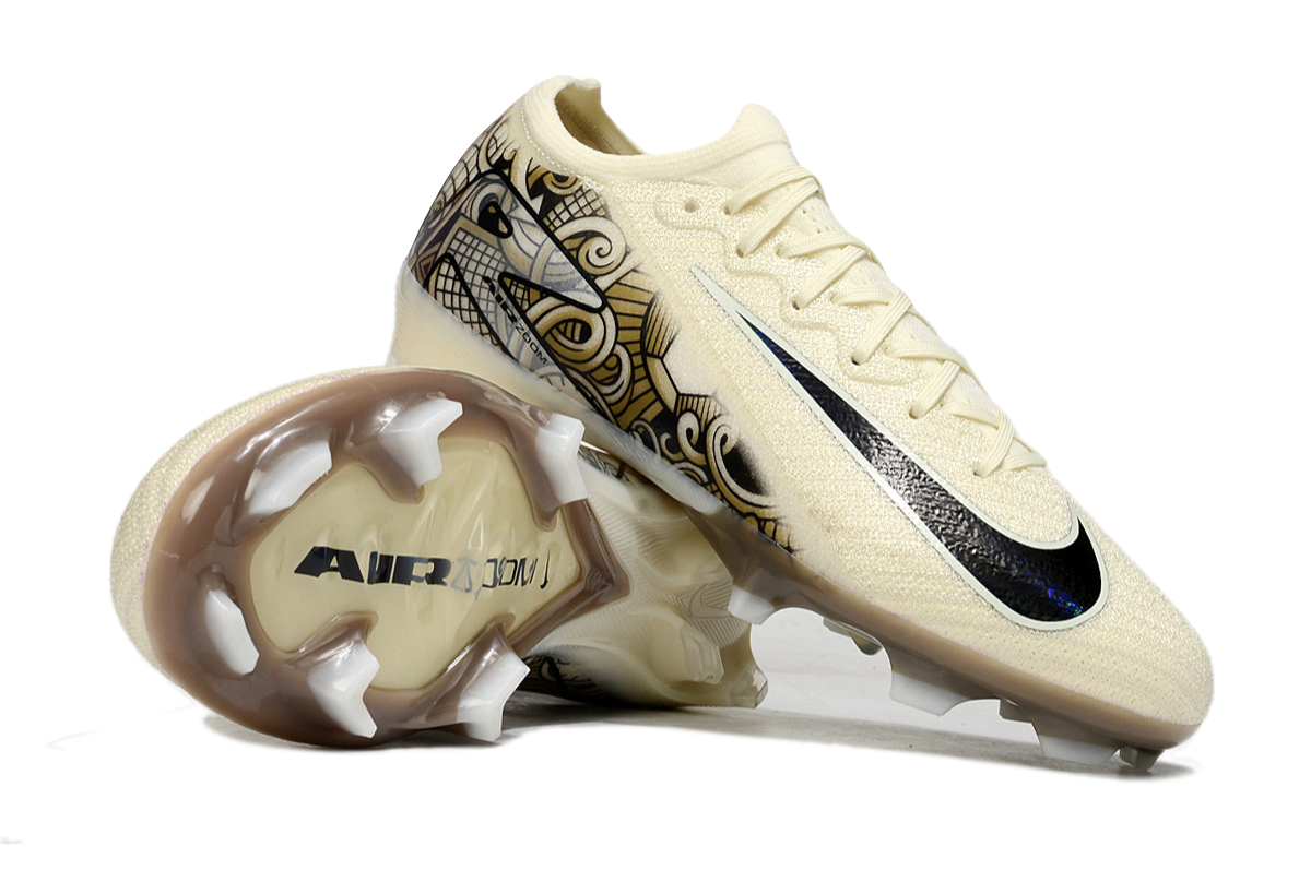 Chuteira Nike Mercurial Edição Especial Elite FG - Branca/Dourada 6