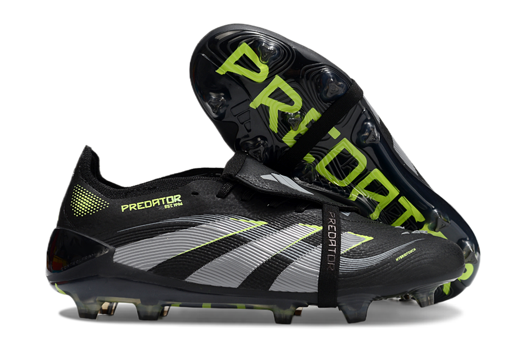 Chuteira Adidas Predator Tongue Elite FG - Preta  1