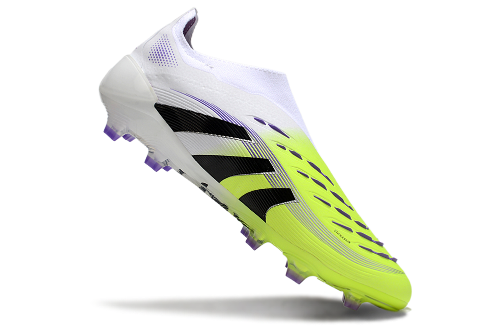 Chuteira Adidas Predator Accuracy Elite FG - Amarela/Azul 3