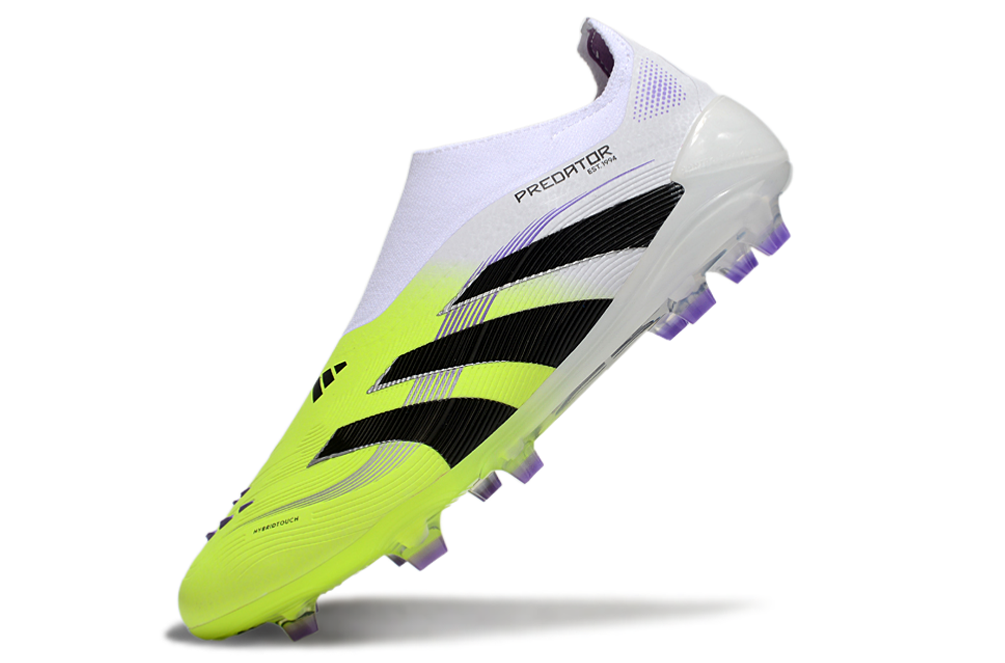 Chuteira Adidas Predator Accuracy Elite FG - Amarela/Azul 4