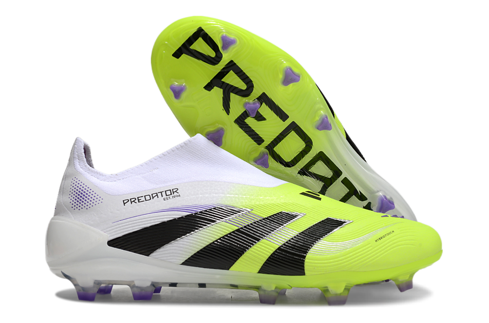 Chuteira Adidas Predator Accuracy Elite FG - Amarela/Azul 1