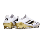 Chuteiras Adidas F50 Elite FG - Branca/Dourada  4