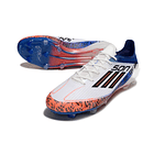 Chuteiras Adidas F50 Elite FG - Ed. Especial SON - Branca/Azul  5