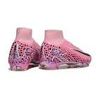 Chuteira Nike Mercurial Airzoom Elite FG - Rosa/Preto 5