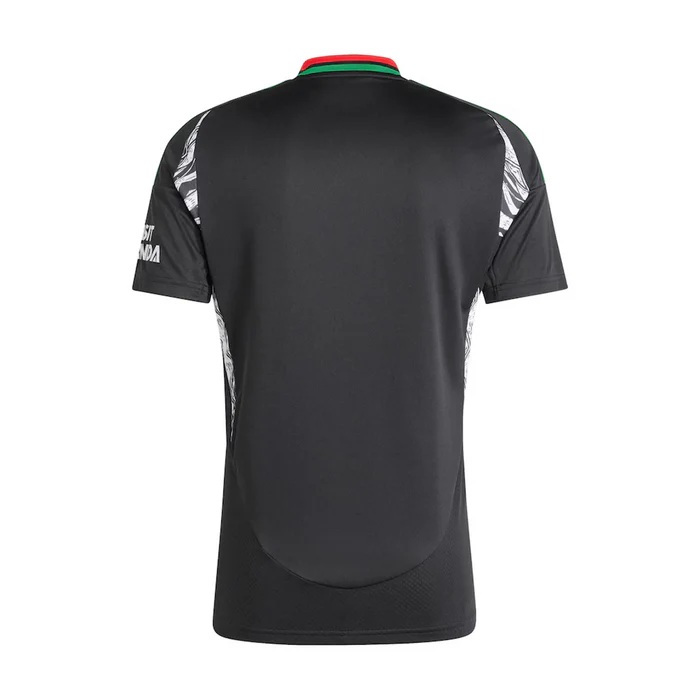 ARSENAL AWAY 24-25 PRETA E VERMELHO 2