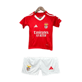 KIT CRIANÇA BENFICA HOME 24-25 VERMELHO