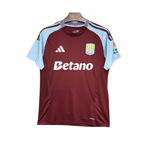 Camisola Principal Aston Villa época 2024/25 - Vermelha/Azul 1