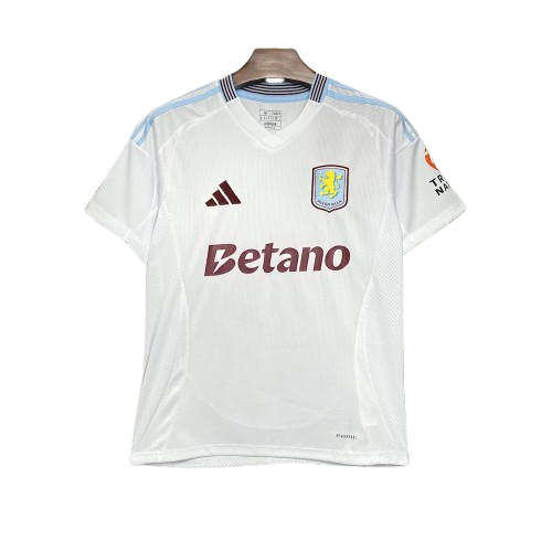 Camisola Alternativa Aston Villa 2024/25 - Branca 1