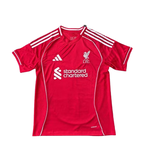 Camisola Principal Liverpool 25/26 Adidas - Vermelha 1