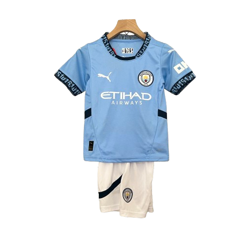 KIT CRIANÇA MANCHESTER CITY HOME 24-25 1
