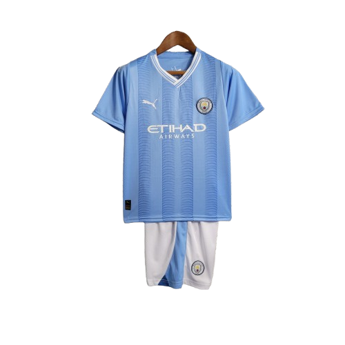 KIT CRIANÇA MANCHESTER CITY HOME 23-24 1