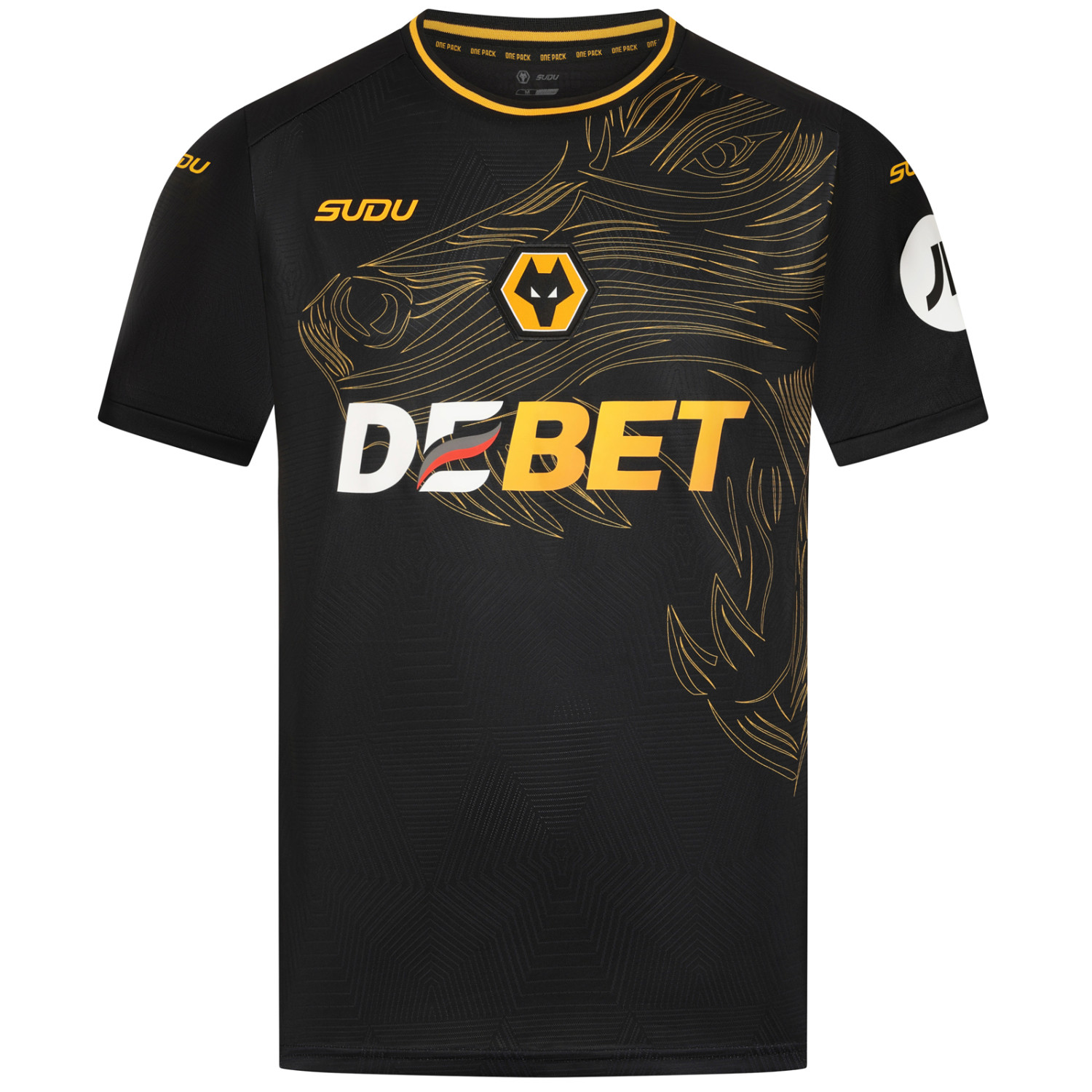 Camisola Wolverhampton Away 24/25 - Preta 1