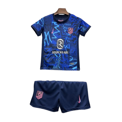 Kit Criança Atlético de Madrid Third 24/25 - Azul 1