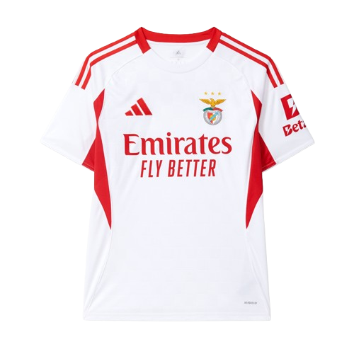 Camisola Alternativa SL Benfica 25/26 Adidas - Branca 1