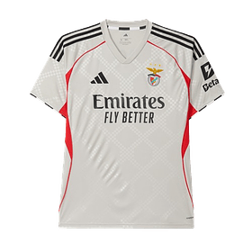 Camisola Third SL Benfica 25/26 Adidas - Cinza