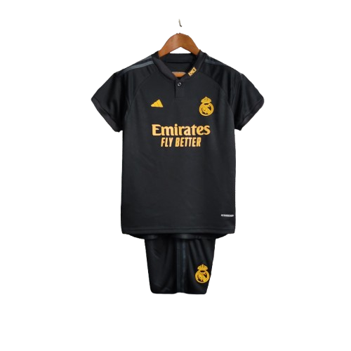 KIT CRIANÇA REAL MADRID THIRD 23-24 1