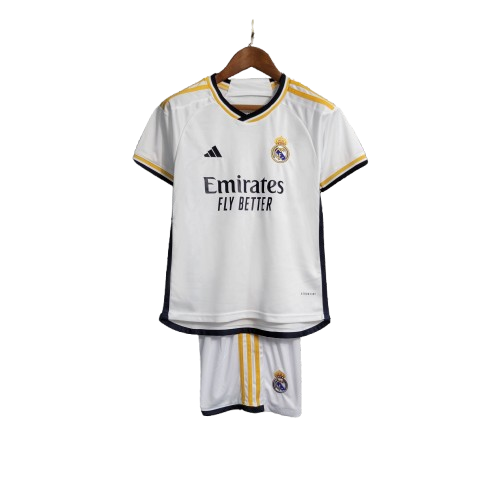 KIT CRIANÇA REAL MADRID HOME 23-24 1