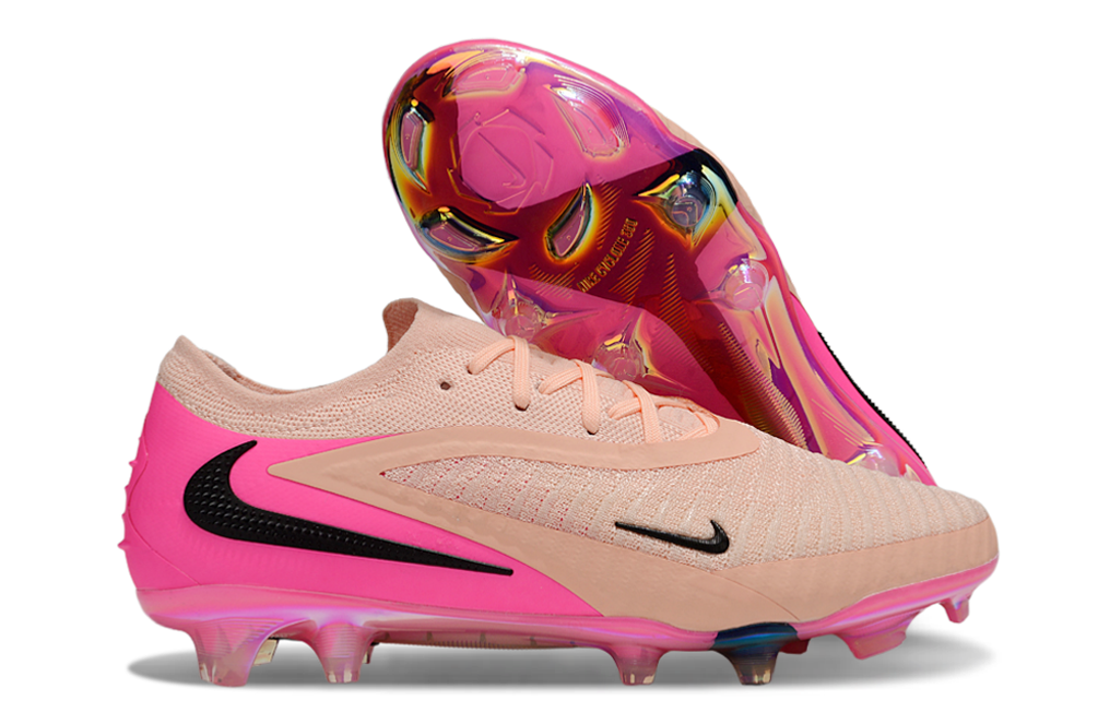 Chuteira Nike Phantom GX 6 Elite FG - Rosa/Preta 1