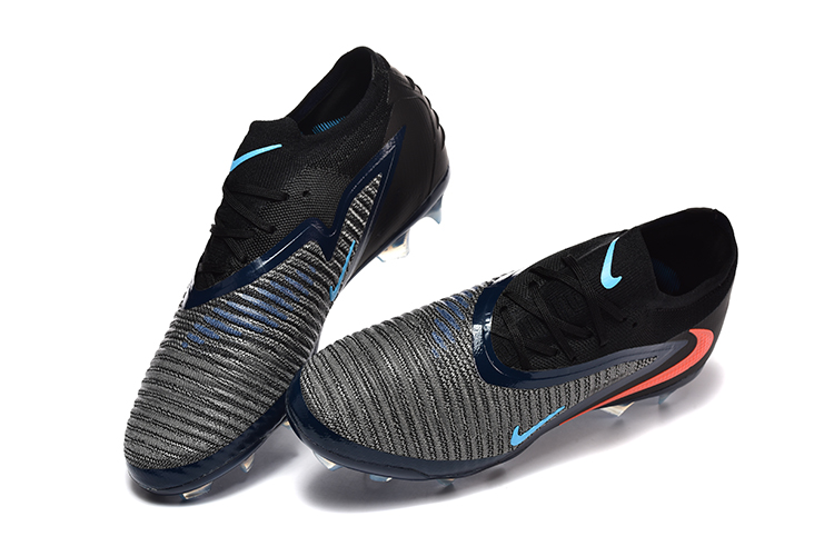 Chuteira Nike Phantom GX 6 Elite FG - Preta/Azul 2