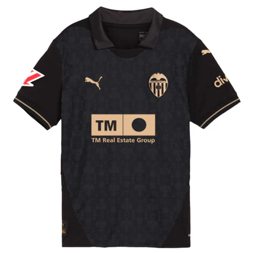 Camisola Alternativa Valência 2024/25 - Preta 1