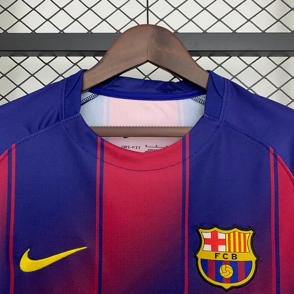 Camisola Principal Barcelona 25/26 Nike - Azul/Vermelha 6