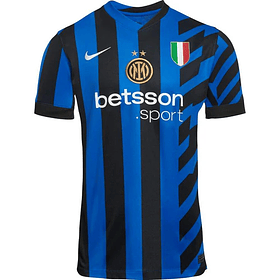 Camisola Principal Inter de Milão 24/25 Nike - Preta/Azul