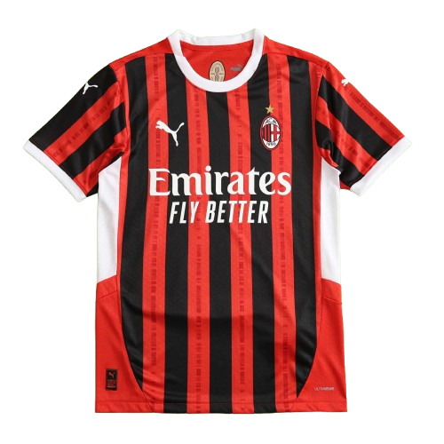 Camisola Principal Milan 24/25 Puma - Vermelha/Preta 1