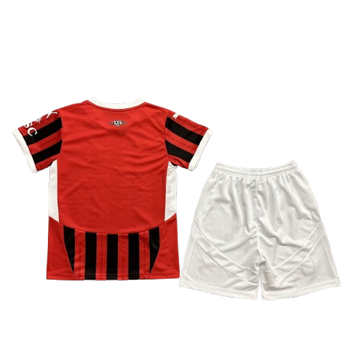 Kit Criança Principal Milan 24-25 Vermelha e Preta 2