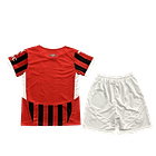 Kit Criança Principal Milan 24-25 Vermelha e Preta 2