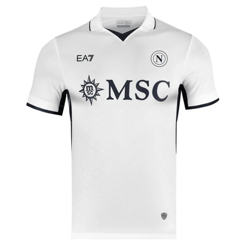 Camisola Alternativa Nápoles 24/25 Branca 1