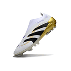 Chuteira Adidas Predator Elite FG - Brancas/Douradas - Ed. Mundial de clubes  2